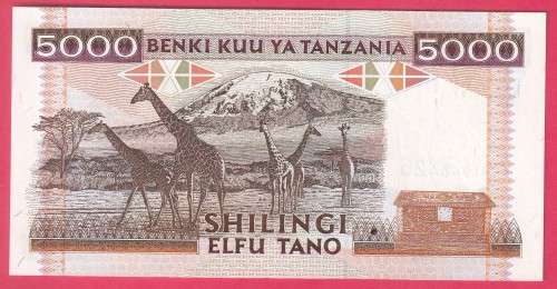 TANZANIA ND 1995 10000.00 SHILLINGS