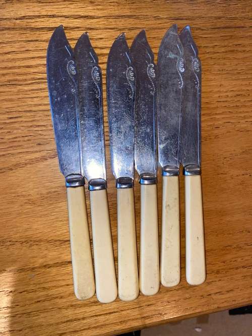 Vintage fish knifes