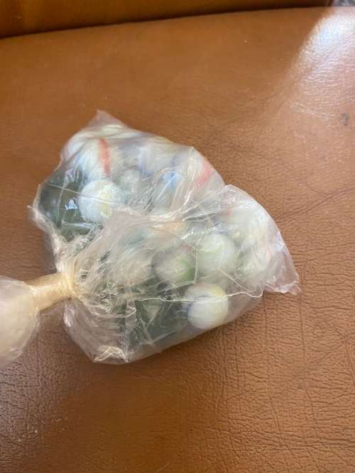 Small packet of marbles