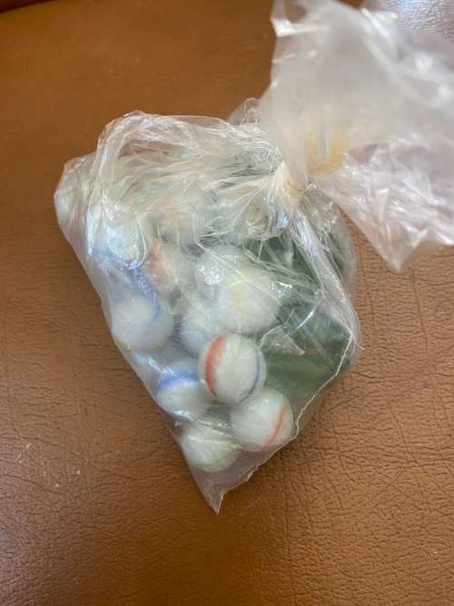 Small packet of marbles