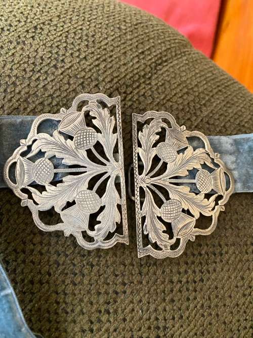 Antique nurses belt