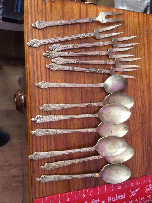 Vintage cake forks