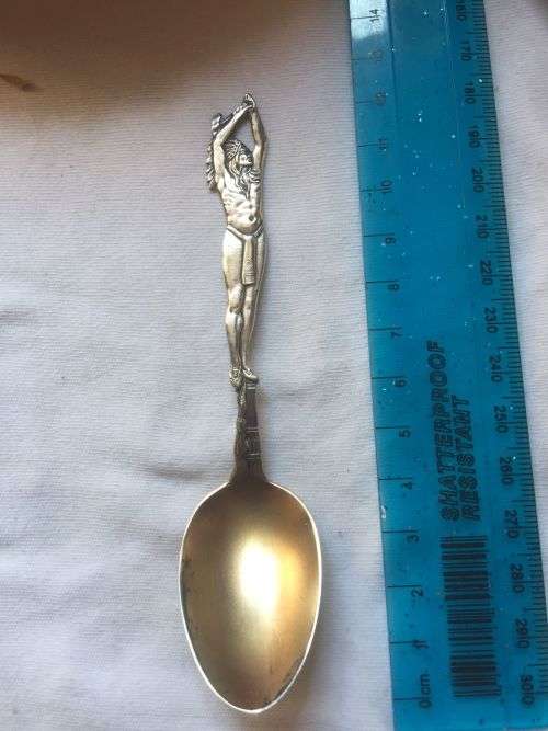 Vintage Indian warrior spoons