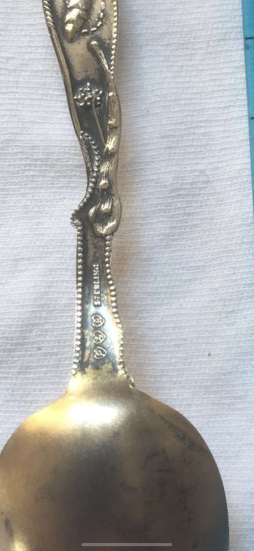 Vintage Indian warrior spoons