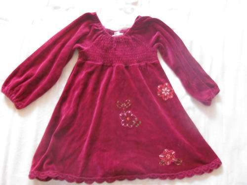 Naartjie velvet dress