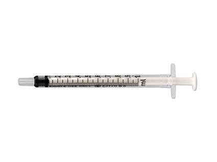 Syringe 1ml safety syringe auto destroy box of 100
