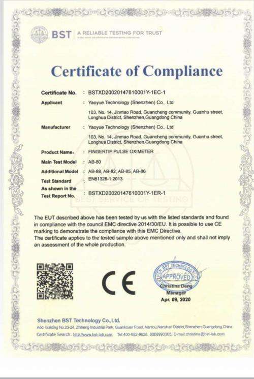 Pulse Oximeter Finger Type