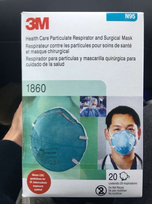 3M 1860 N95 Mask