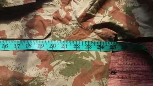 S.A.P Reaction / Riot / Koevoet Unit Camo Long Sleeve Shirt Circa 1984 Rare