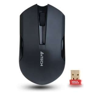 A4 TechÂ® G3 Wireless Mouse - Colour: Black