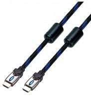 HDMI 2.0 AV Cable, HDMI male - hdmi male,  High speed, Support 3d, 4K, Smart TV, 15.0Meter, Braided