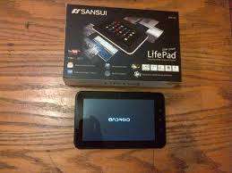 SANSUI LIFEPAD 7" + USB KEYBOARD + POUCH