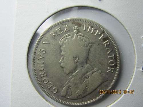 1924 HALF CROWN ! VERY GOOD CONDITION !! RARE !! LOW START