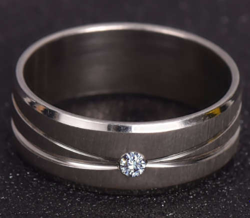 Ladies Stainless Steel Ring