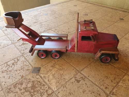 Wooden Model Truck Large