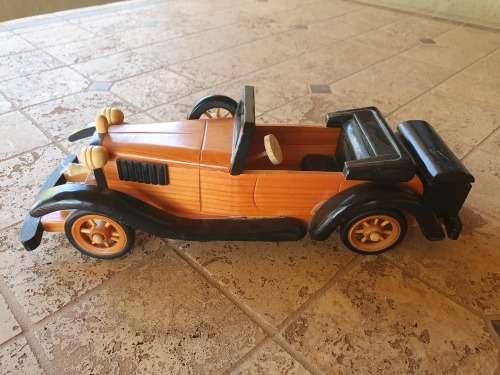 Wooden Model Car Large