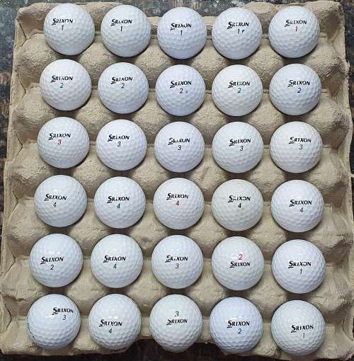 Srixon second hand golf balls