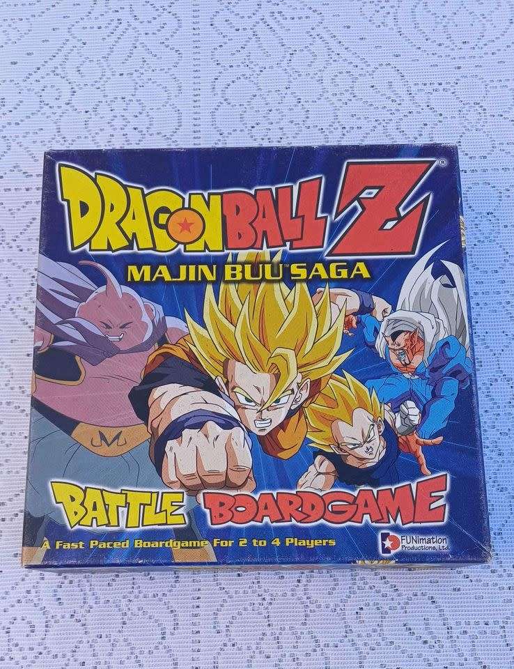 Dragon Ball Z Majin Buu Saga Battle 2002 Board Game by FUNimation