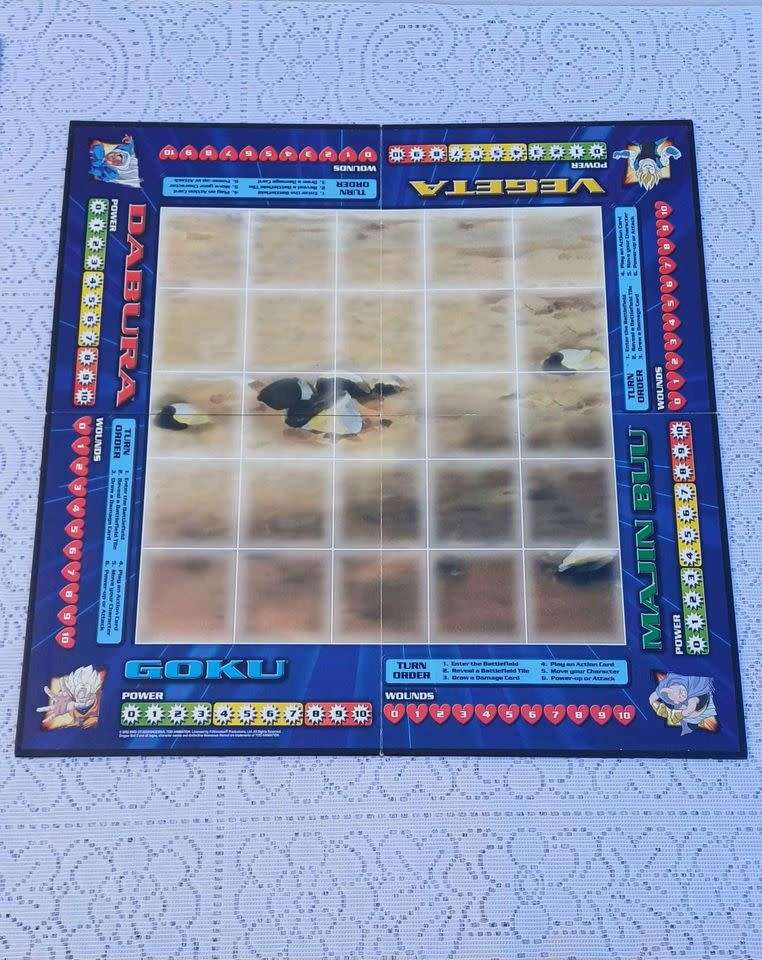 Dragon Ball Z Majin Buu Saga Battle 2002 Board Game by FUNimation