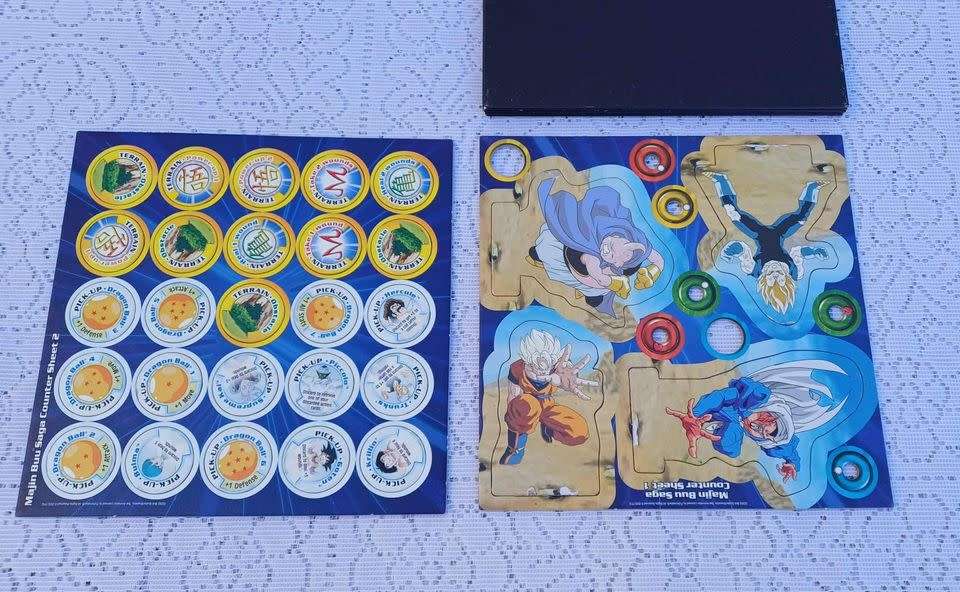 Dragon Ball Z Majin Buu Saga Battle 2002 Board Game by FUNimation