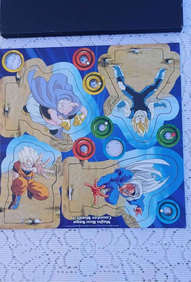 Dragon Ball Z Majin Buu Saga Battle 2002 Board Game by FUNimation