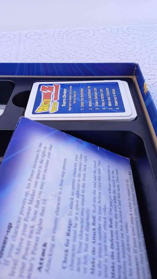 Dragon Ball Z Majin Buu Saga Battle 2002 Board Game by FUNimation