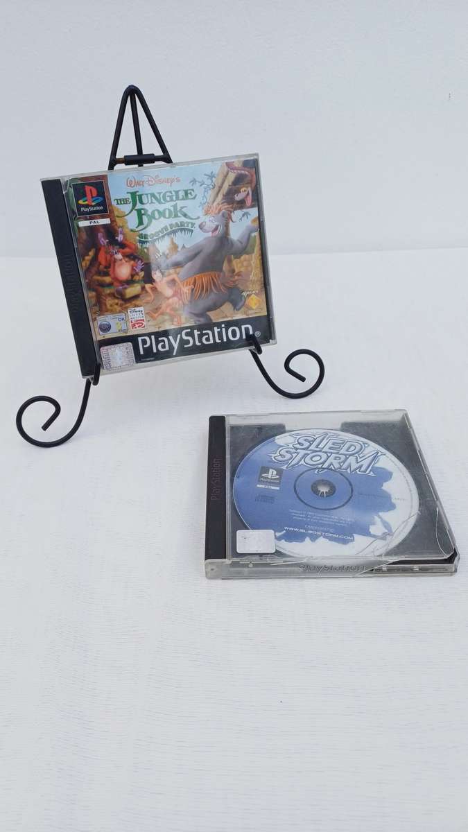 Playstation 1 Jungle book: Groove party & Sled storm