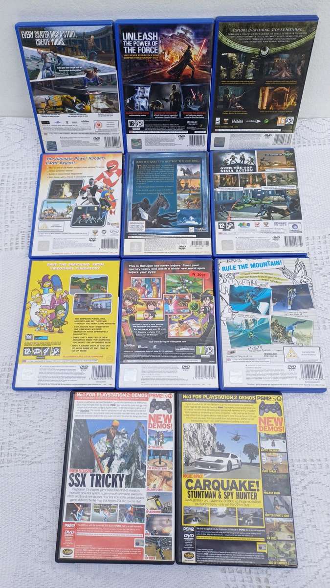 Original PlayStation 2 Game Bundle