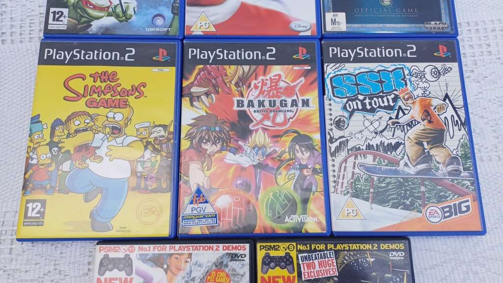 Original PlayStation 2 Game Bundle