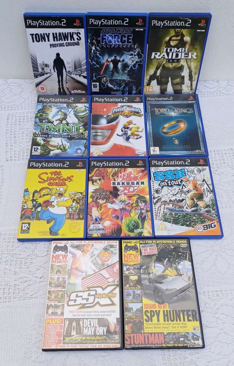 Original PlayStation 2 Game Bundle