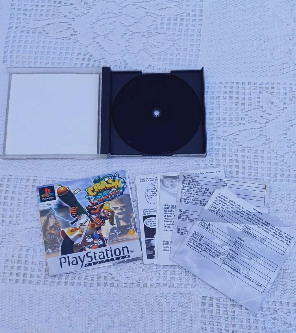 Crash Bandicoot 3 Warped (Ps1) Platinum