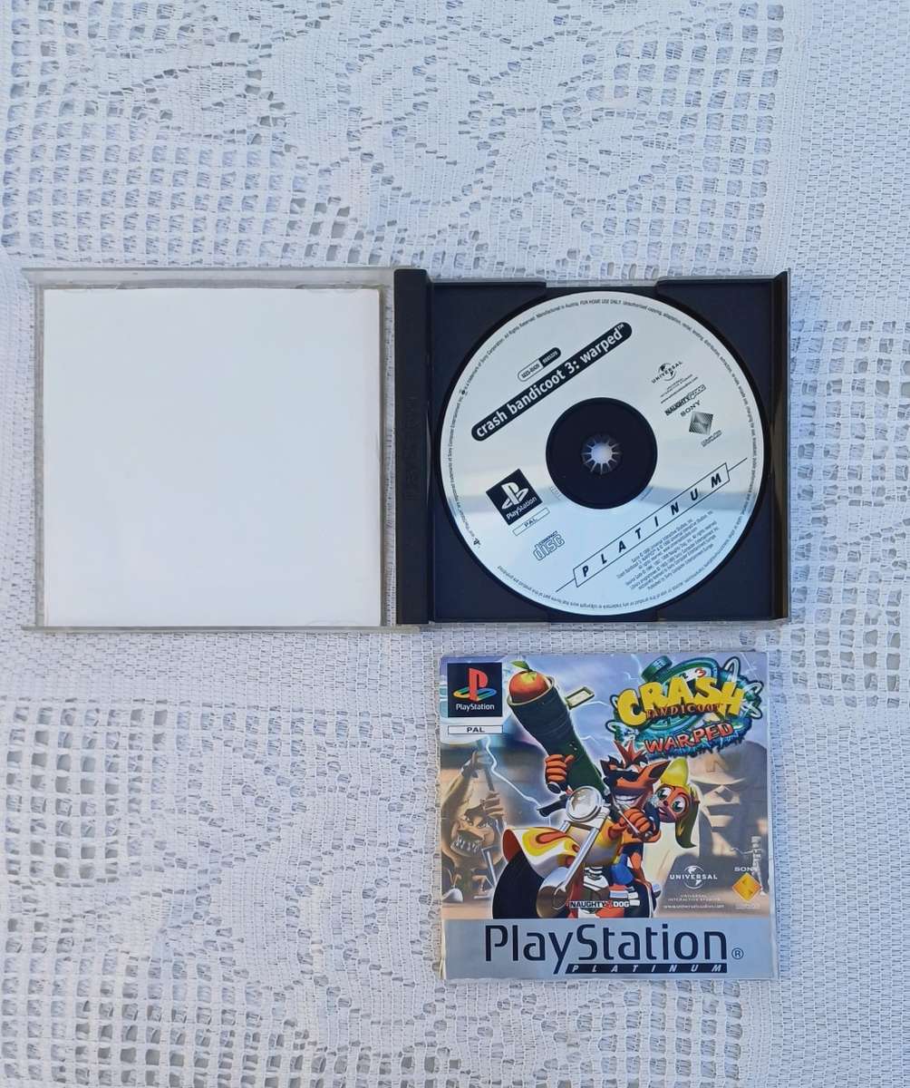 Crash Bandicoot 3 Warped (Ps1) Platinum