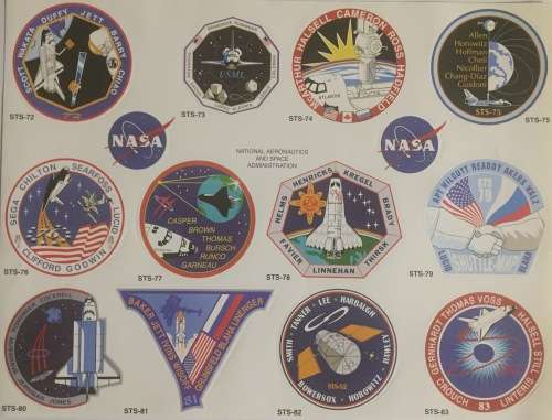 *VINTAGE*130pcs*NASA DECALS & CLOTH EMBLEMS/PATCHES  *BRAND NEW**2x FREE PATCHES**