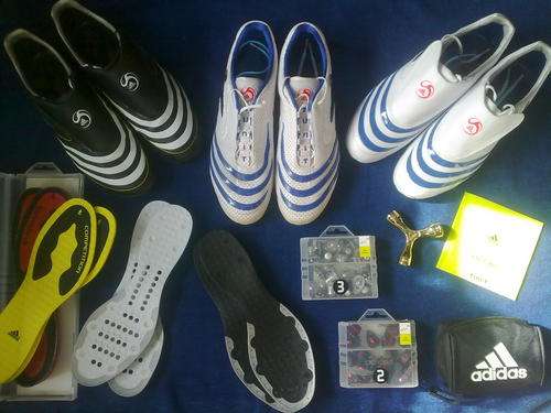 RARE ADIDAS F50 TUNIT SET - BARGAIN of the YEAR - VERY GOOD CONDITION -3 PAIRS-@ GIVE AWAY!!!