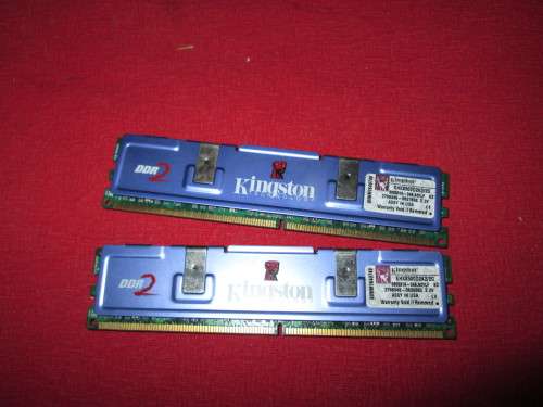 2x Kingston HyerX DDR2 1066 2GB Modules for sale