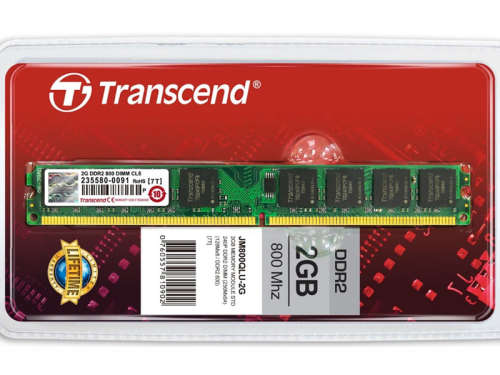 2GB DDR2-800 DIMM TRANSCEND DESKTOP MEMORY