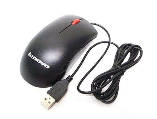 New black genuine Lenovo optical mouse