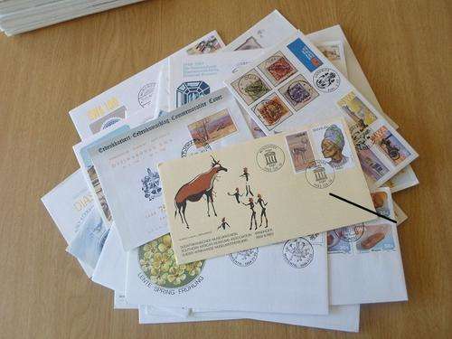 100 X SOUTH WEST AFRICA FIRST DAY COVERS