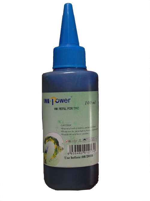 INKPOWER 100ML REFILL INK BOTTLE - CYAN COLOR