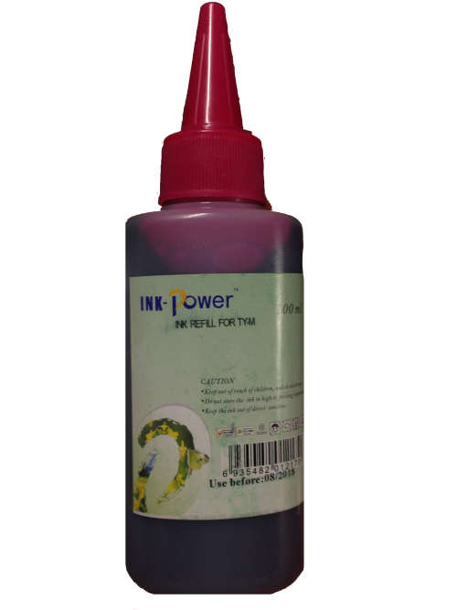INKPOWER 100ML REFILL INK BOTTLE - MAGENTA COLOR