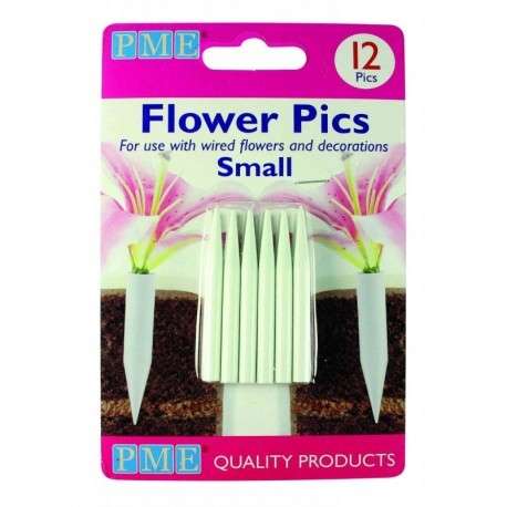 PME Small Flower Pics (12) (Cake decorating)