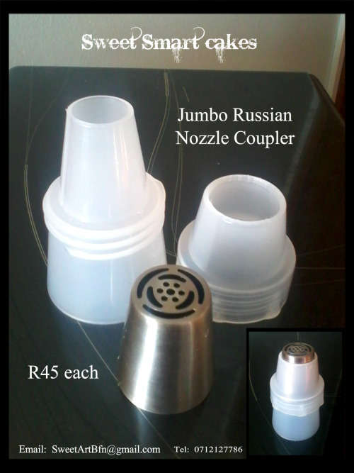 Cake Decorating Russian icing nozzle Coupler