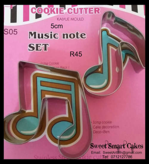 2pc Music Note Cutter