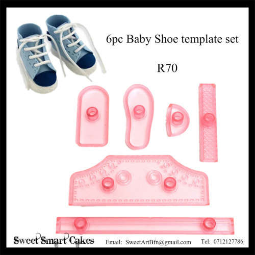 Baby Shoe Template set