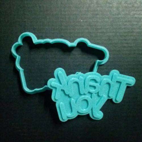 Cut Press COOKIE Thank You