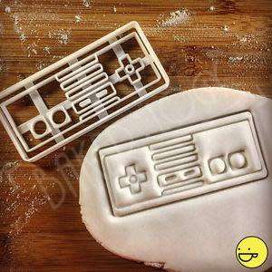 Plastic cutter nintendo cookie