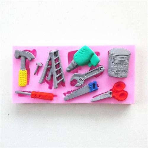Silicone mould tool set theme C9