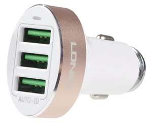 LDNIO Auto ID 3 USB Port Car Charger