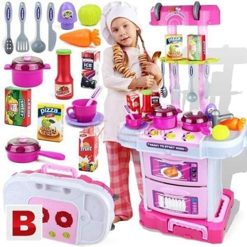 Little Chef Small Gourmet 3 in 1 Kitchen Play Toy Set