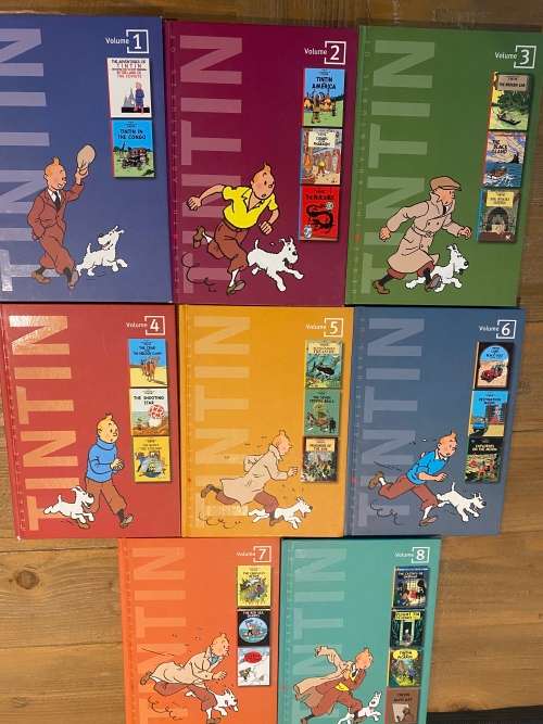Tintin Complete Book Collection